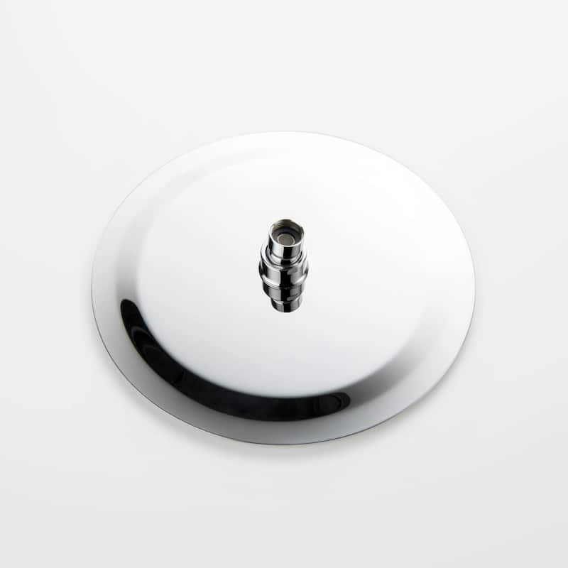 Circular 10" Metal Ultra Thin Profile Rain Shower Head 1.75 GPM