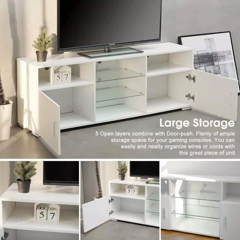 Modern Television Table Center Media Console