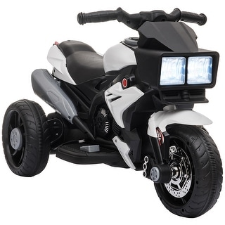 6V Kids Motorcycle Ride-on Toy for Toddlers and Up to 5 Years Old, High-Traction Battery-Operated Ride-on Vehicle