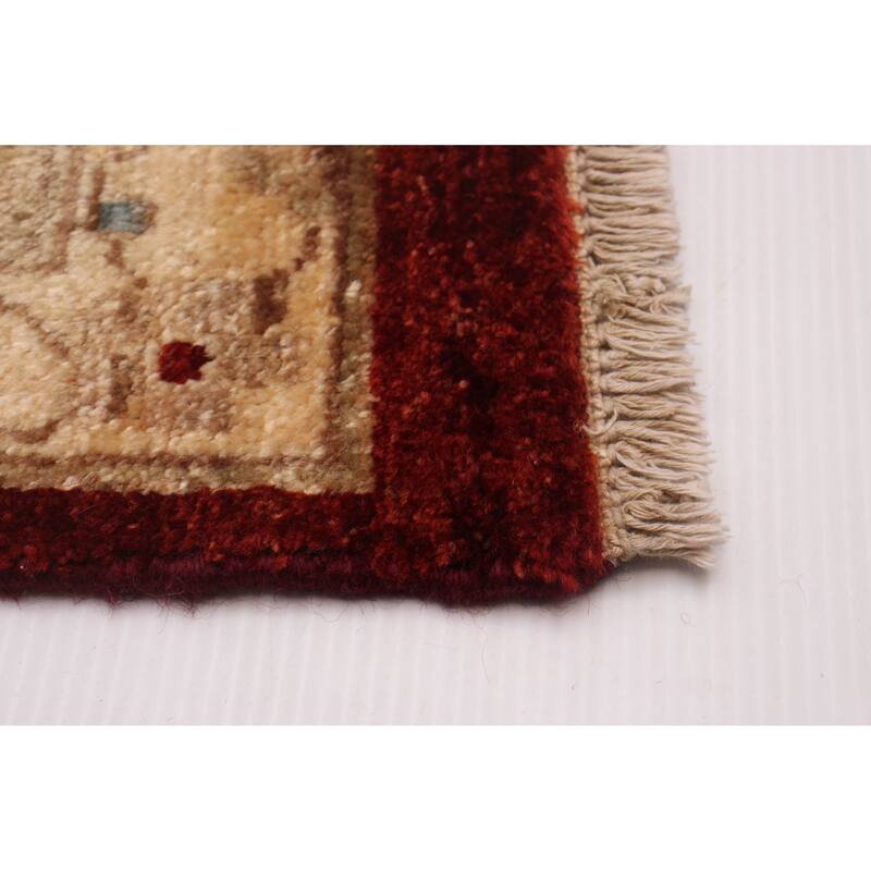 ECARPETGALLERY Hand-knotted Chobi Finest Red Wool Rug - 9'6 x 13'11