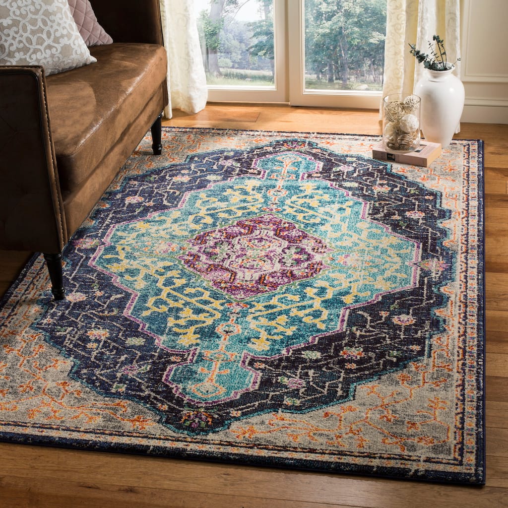SAFAVIEH Monaco Annamae Distressed Boho Rug