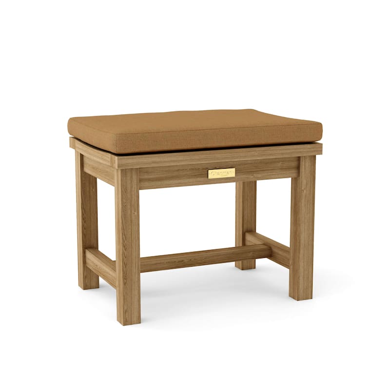 Madison Teak Outdoor Bench - N/A