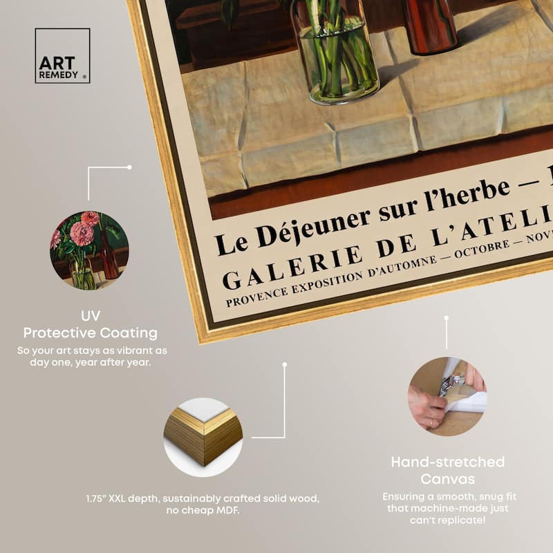 Provence Autumn Exhibition Canvas by Art Remedy