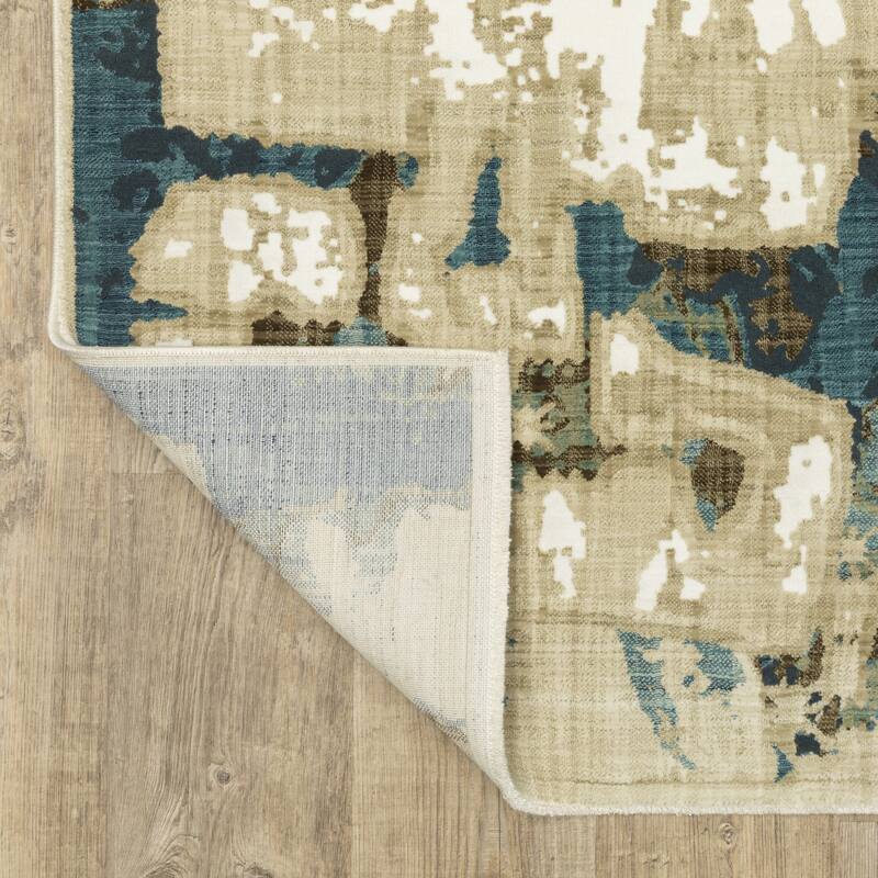 HomeRootsAbstract Modern Rectangle Area Rug
