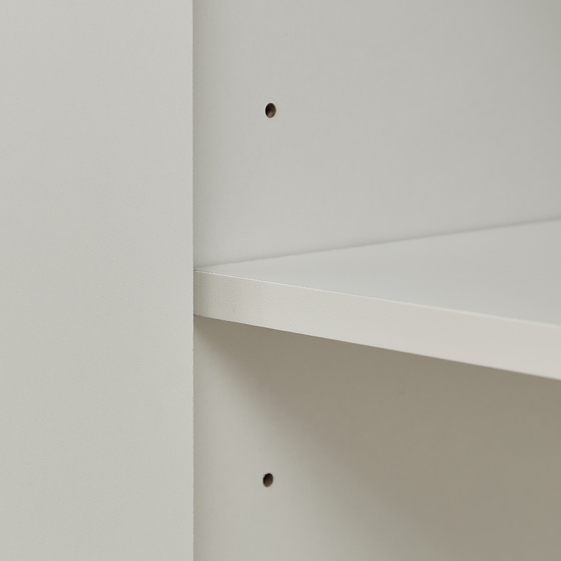 TV Cabinet Set Multifunctional TV Wall, One TV Cabinet and Two Sideboards