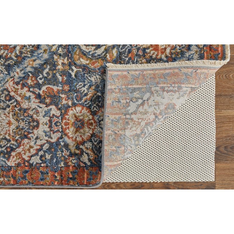Grand Bazaar Frencess Machine Made Floral & Botanical Transitional Area Rug