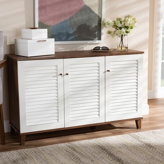 Carson Carrington Kaettilstorp 8-shelf Shoe Cabinet