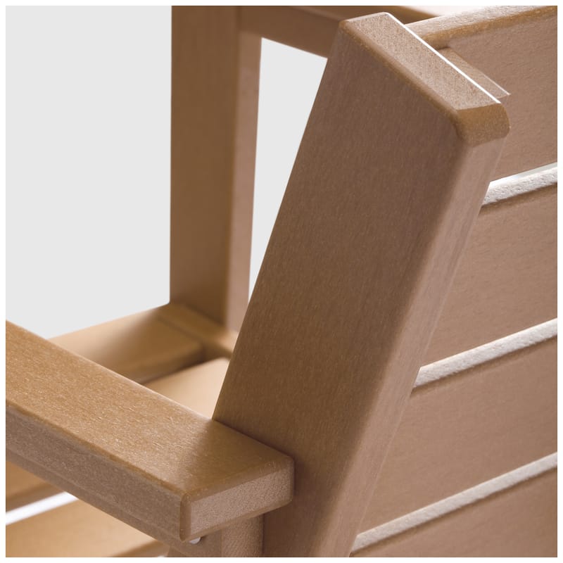 Birchwood All Weather HDPE Outdoor Patio Deep Seating Arm Chair (Set of 2)