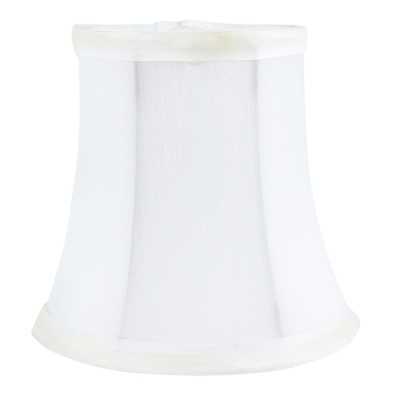 Meriville Faux Silk Clip On Chandelier Lamp Shades, 3.5-inch by 5-inch by 4.75-inch