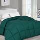 Superior Oversized All Season Down Alternative Reversible Comforter - Twin/Twin XL - Hunter Green