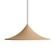 preview thumbnail 1 of 0, Golden Lighting Vistara 1-light 28in Pendant in Latte - Bronze