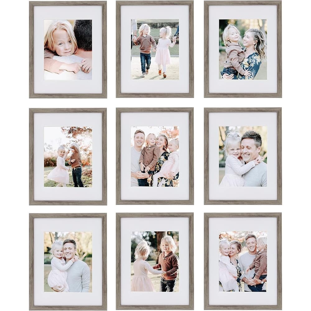 Sheffield Home 9 Piece Gallery Wall Frame Set,