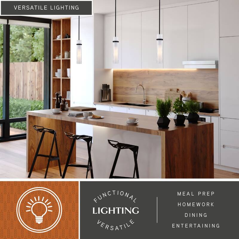 Vilo Contemporary Mini Pendant Ceiling Light White Glass