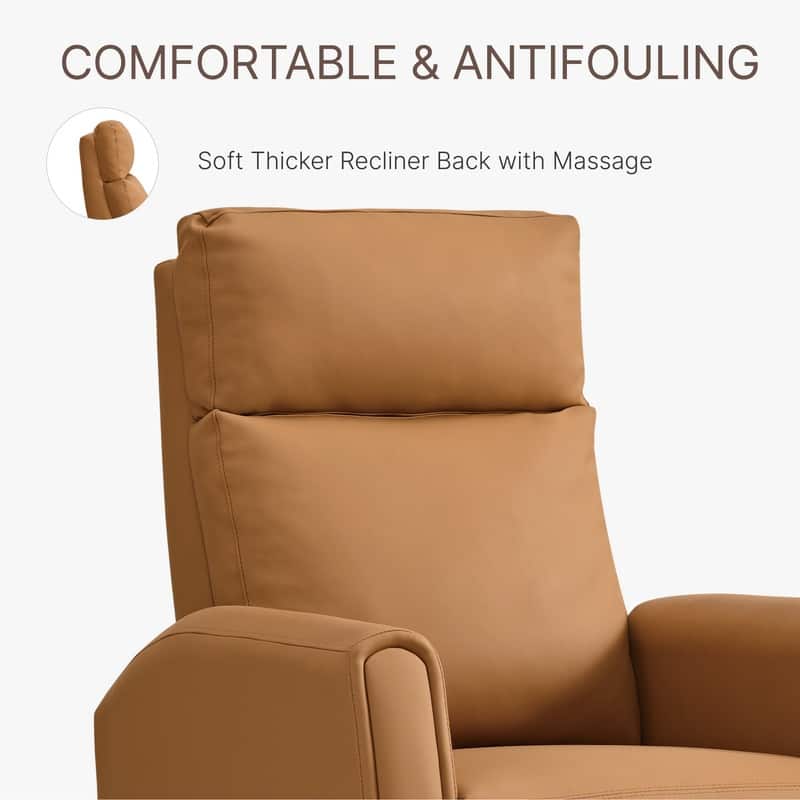 Andrea Recliner Chair with LED Lights, Heating & Massage