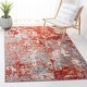 preview thumbnail 14 of 113, SAFAVIEH Aston Fedra Modern Abstract Rug 3' x 5' - Red/Grey - Rectangle