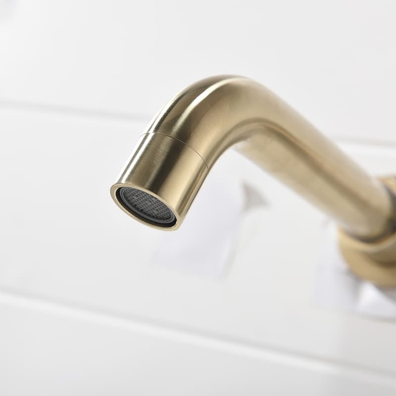 Wall Mount Single Handle Bathroom Sink Faucet
