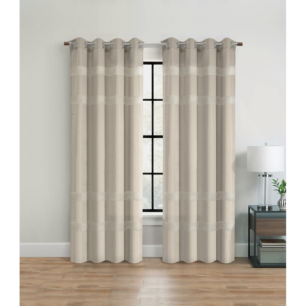 Phoebe Light Filtering Grommet Curtain Panel