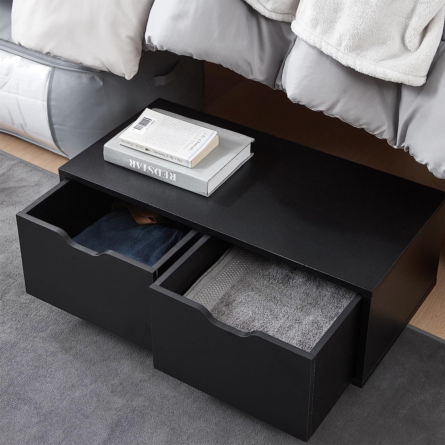 Yak About It® Underbed Rolling Drawers by DormCo