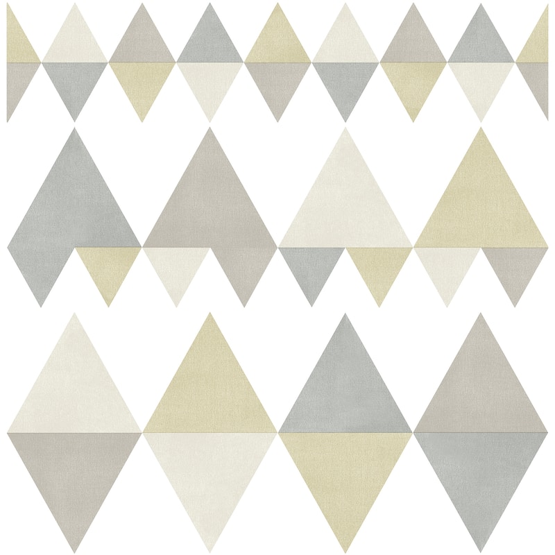 A-Street Prints Trilogy Sage Geometric Wallpaper