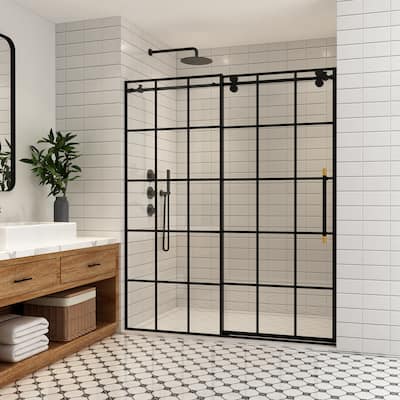 Puente Single Sliding Framed Shower Door