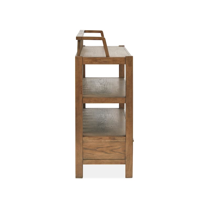 Magnussen Home Lindon Belgian Wheat Server - 68''W x 17''D x 42''H
