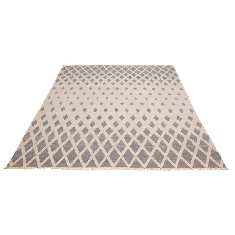 Ankara FW Grey Kilim 9'0" x 11'5" - 9'0 x 11'5
