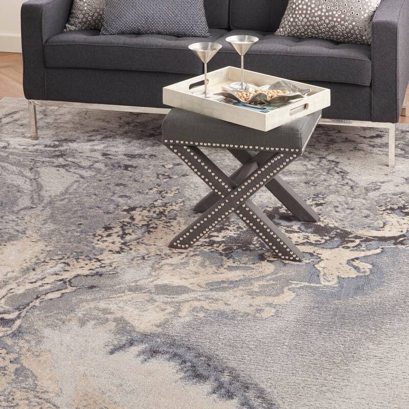 Nourison Maxell Modern Glam Abstract Area Rug