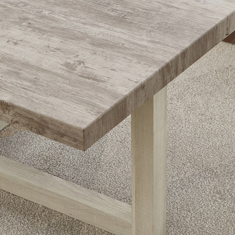 Roundhill Furniture Luno Contemporary End Table