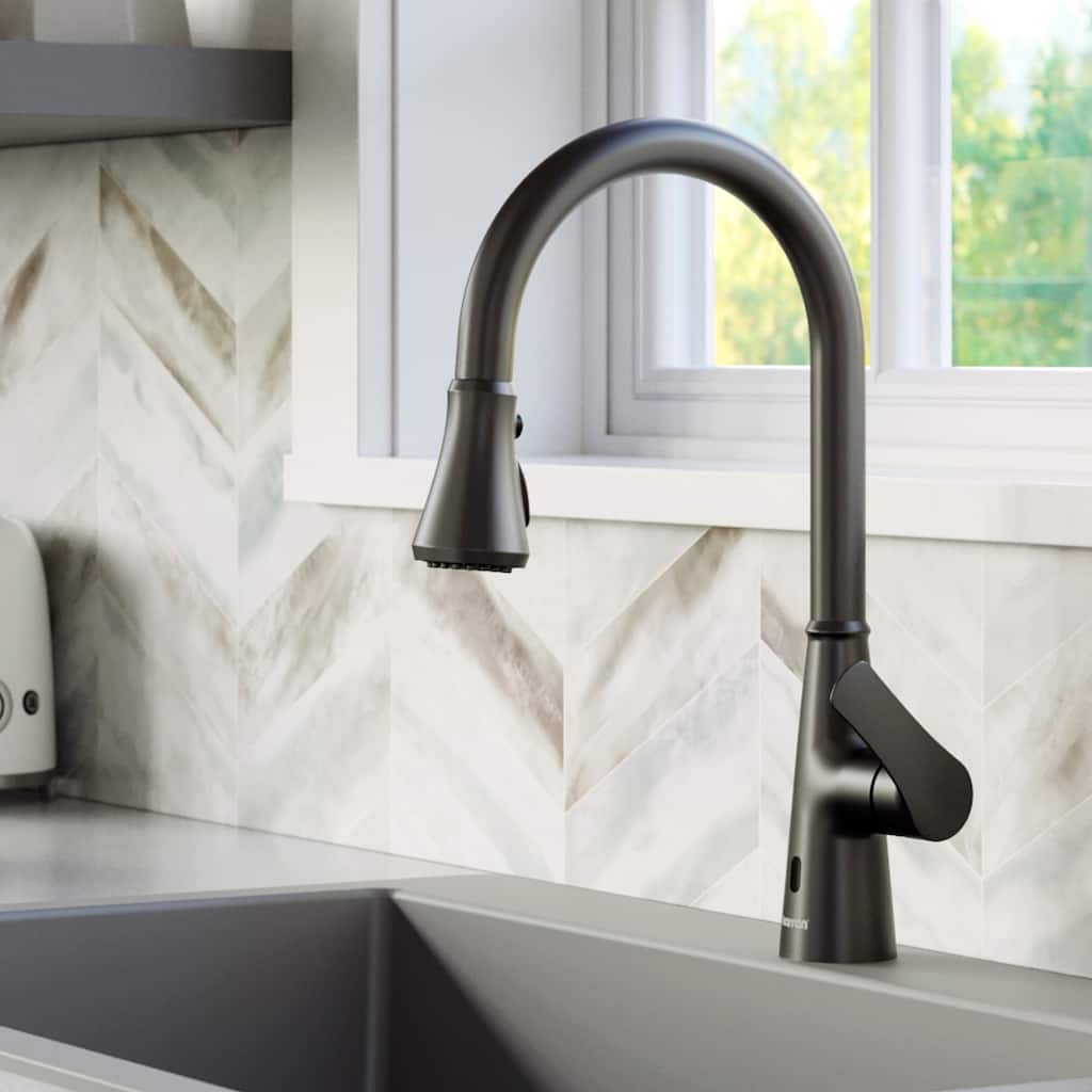Karran Kadoma Touchless One-Handle Triple Function Sprayer Kitchen Faucet