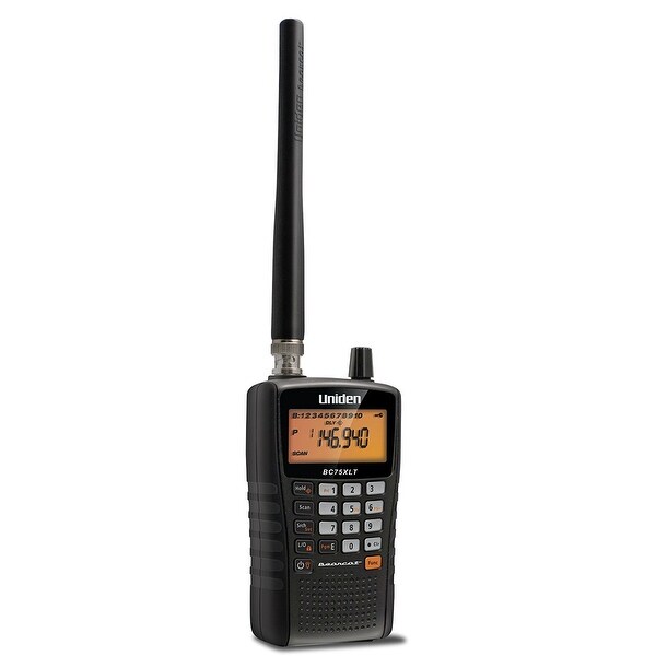 Shop Uniden BC75XLT Handheld Scanner w/ Rechargeable Batteries - Free