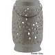 preview thumbnail 15 of 25, Livabliss Pamela Ceramic Large Size Decorative Lantern