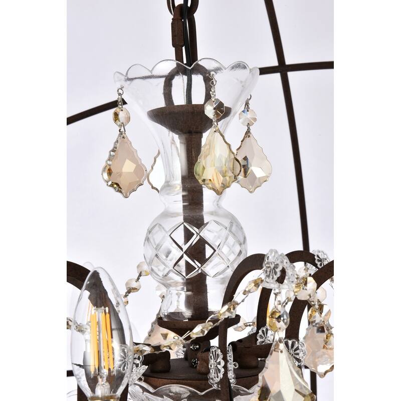 Royce Edge 18-Light Rustic Intent Chandelier