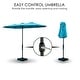 preview thumbnail 34 of 41, Kozyard Butterfly 15' Outdoor Patio Double-Sided Aluminum Umbrella