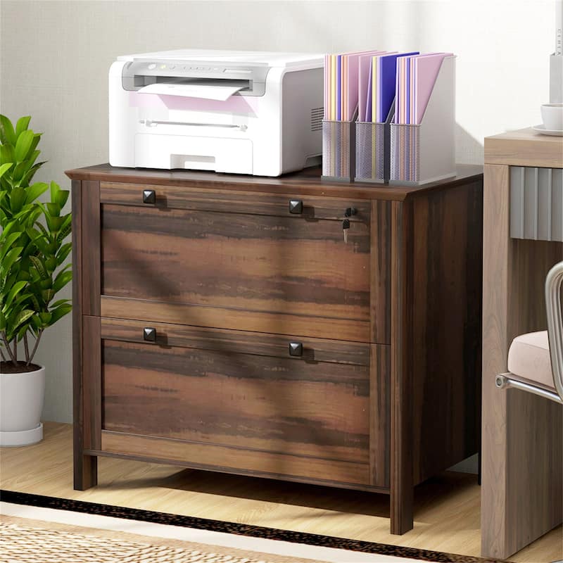 Legal Size File Cabinet with Lock, Keys and Adjustable Hanging Bar