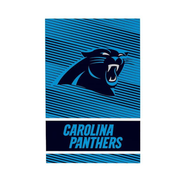 Carolina Panthers Wooden Tabletop Mantel Shelf Sign