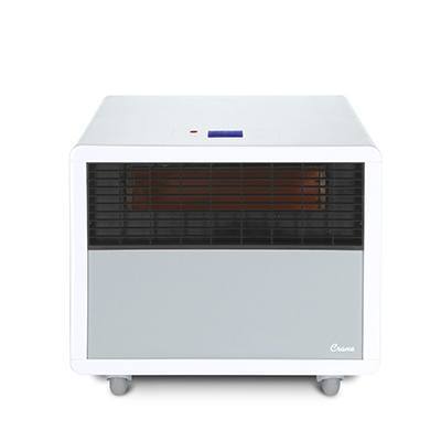 Shop Crane Infrared Heater Space Heater With Quartz Heating Element White Overstock 21544123
