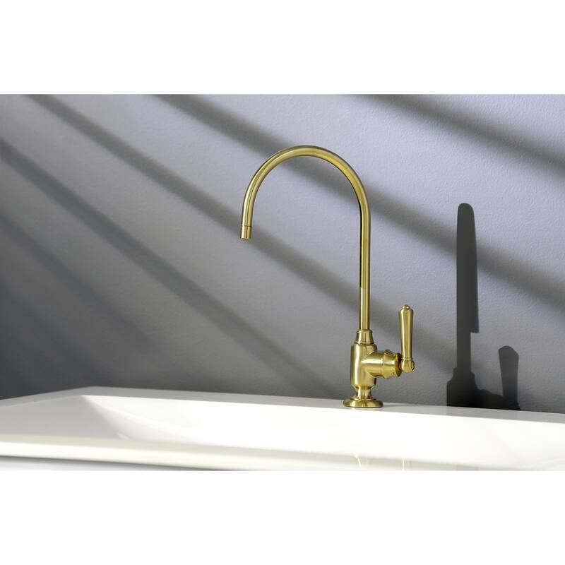 Kingston Brass Magellan Single-Handle Water Filtration Faucet - Brushed Brass