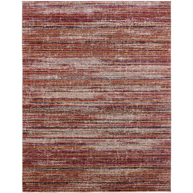 Porch & Den Ponca Distressed Stripe Indoor/Outdoor Area Rug