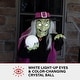 preview thumbnail 7 of 12, Haunted Hill Farm 6-Ft. Tall Motion-Activated Fortune Teller Witch, Premium Talking Halloween Animatronic, Plug-In
