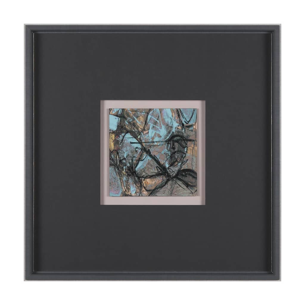 Passtime IV by Mercana Studio a Hand Embelished Textured Framed Art Print Matted under Glass