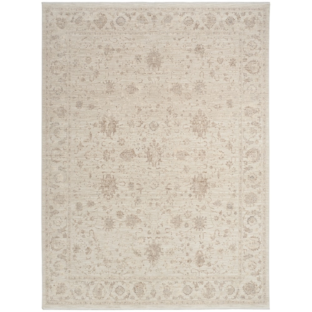 Nourison Shadows Indoor only Cream / Ivory Persian Area Rug