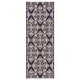 preview thumbnail 8 of 6, Licensed Disney Mickey Mouse Transitional Medallion Navy Blue/ Ivory Flatweave Indoor/ Outdoor Area Rug