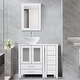 preview thumbnail 91 of 106, 36" Bathroom Vanity with Sink Set Side Cabinet