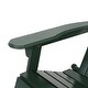 preview thumbnail 18 of 44, Malibu Outdoor Acacia Wood Adirondack Chair by Christopher Knight Home
