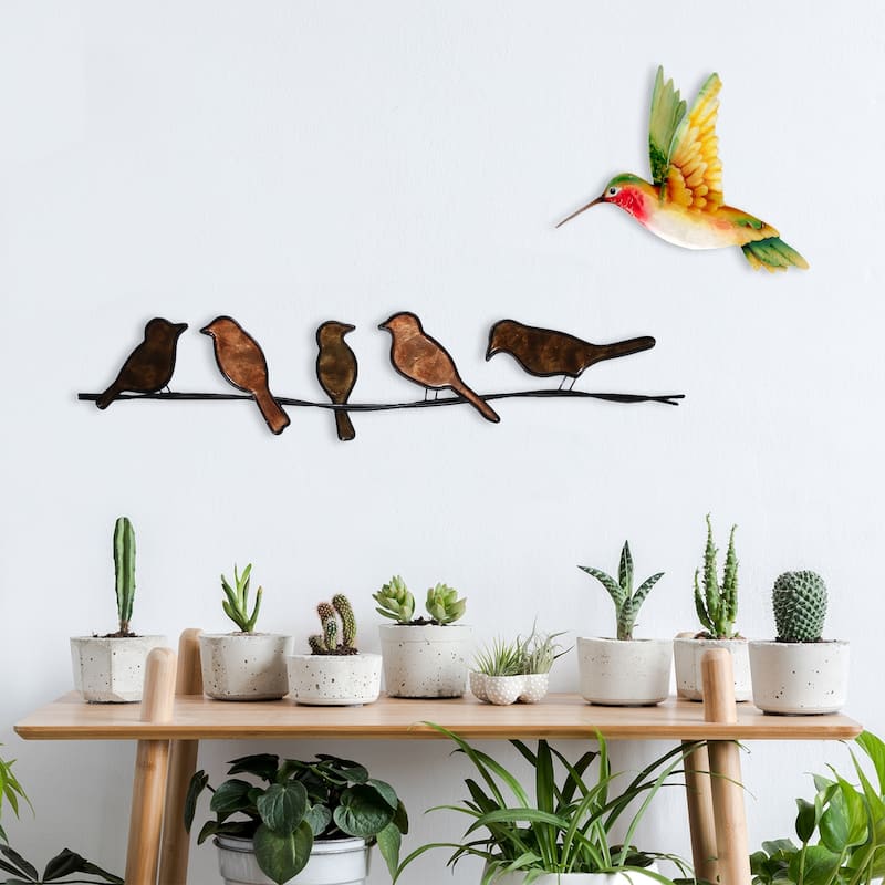 Birds On A Wire - 1 x 28.5 x 6