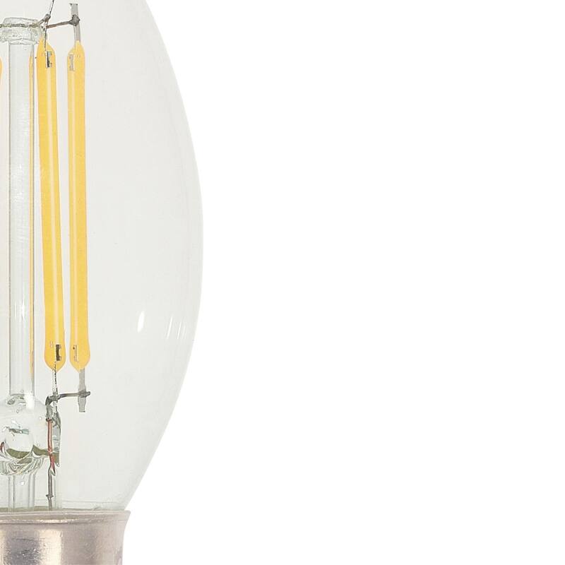Westinghouse Lighting 4.5 Watt (60 Watt Equivalent) Clear CA11 Dimmable Filament LED Light Bulb, Candelabra Base, 6 Pack