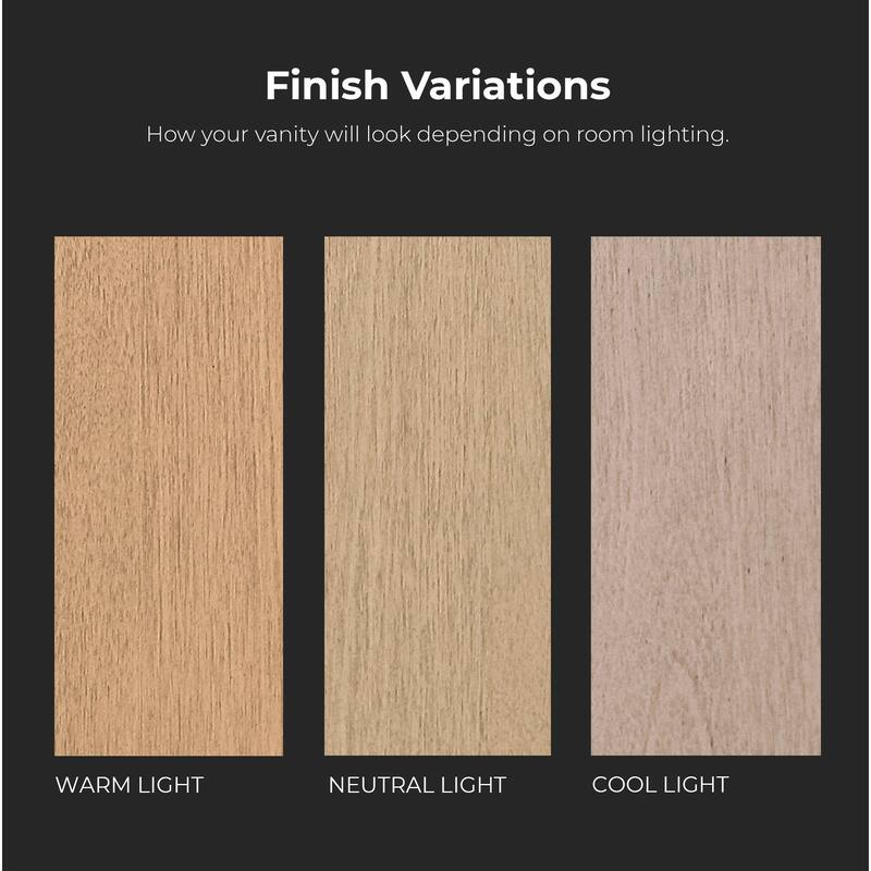 OVE Xander Bathroom Vanity with White Engineered Stone Top