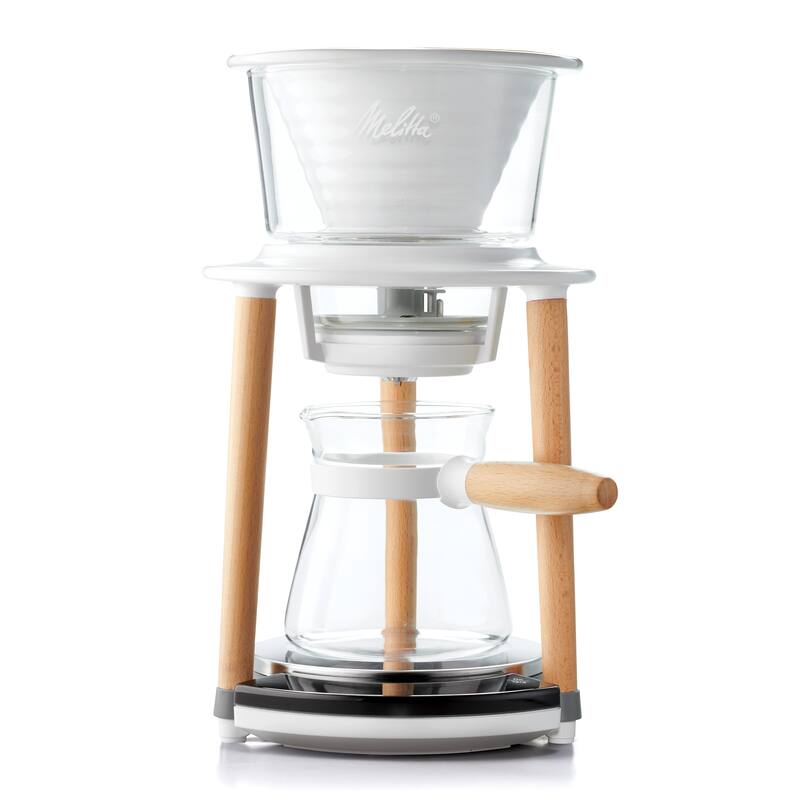 Melitta Senz V Connected Smart Pour-Over Coffee System - White