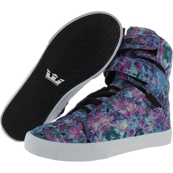 supra floral high tops