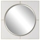 preview thumbnail 1 of 7, Uttermost Cyprus White Square Mirror - 40"W x 40"H x 1"D